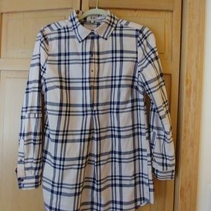 Tyler Boe flannel tunic